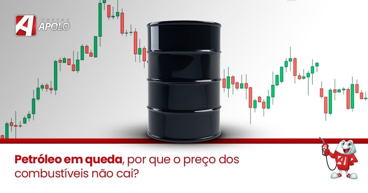 Você está visualizando atualmente Petróleo em queda, por que o preço dos combustíveis não cai?